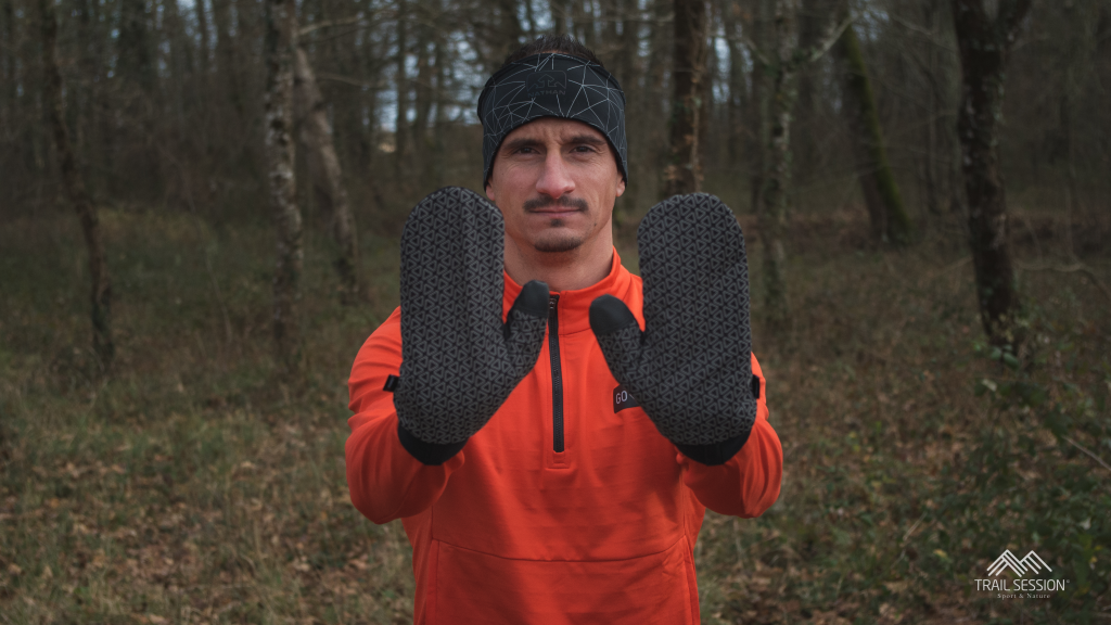 Gants techniques tactiles adaptés pour la pratique du trail running